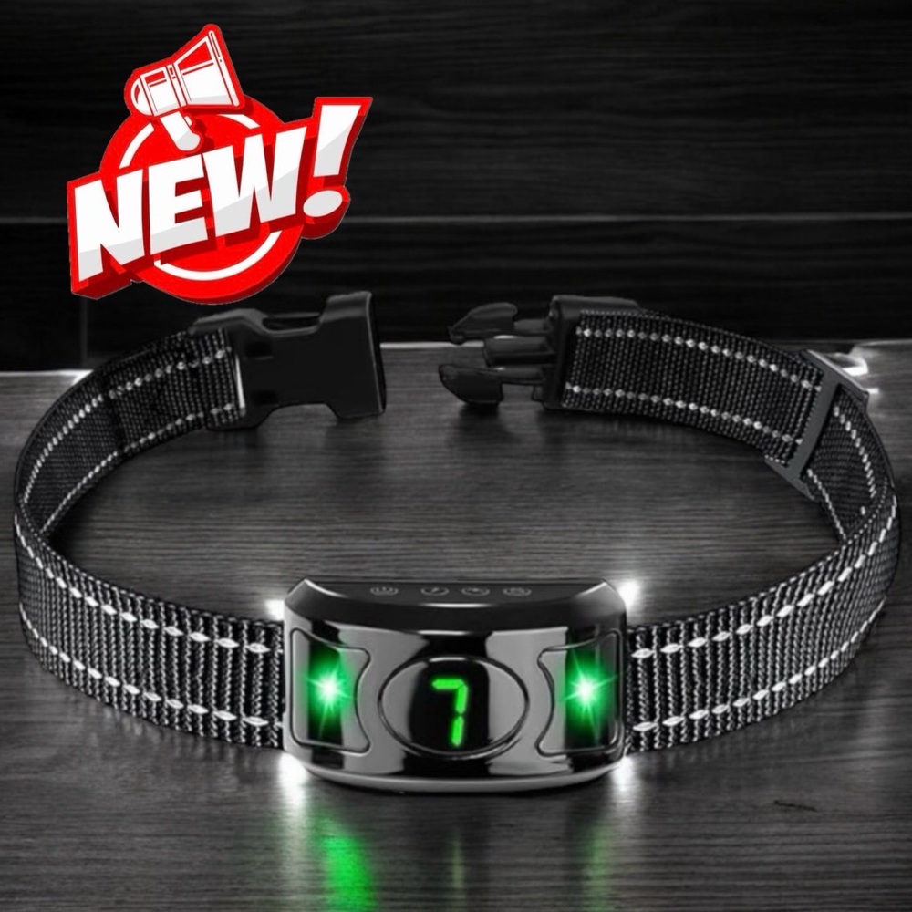 Dog Bark Collar Rechargeable Anti Barking Training Collar Small Medium Large Dog